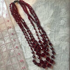 Res multiple chain necklace